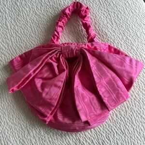 Loeffler Randall Fuchsia Ruffled Shoulder Bag